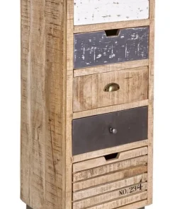 Bizzotto Comò E Cassettiere>CASSETTIERA IN LEGNO - TUDOR