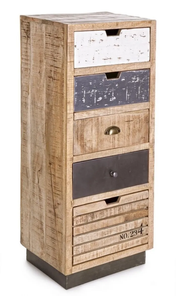 Bizzotto Comò E Cassettiere>CASSETTIERA IN LEGNO - TUDOR