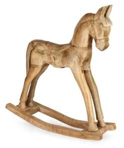 Bizzotto Oggettistica>CAVALLINO A DONDOLO ARCHER MARRONE H38
