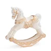 Bizzotto Oggettistica>CAVALLINO A DONDOLO DARLING BEIGE H11,5