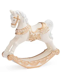 Bizzotto Oggettistica>CAVALLINO A DONDOLO DARLING BEIGE H11,5