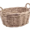 Bizzotto Ceste Decorative>CESTA 2M MALANG OVALE GRIGIO