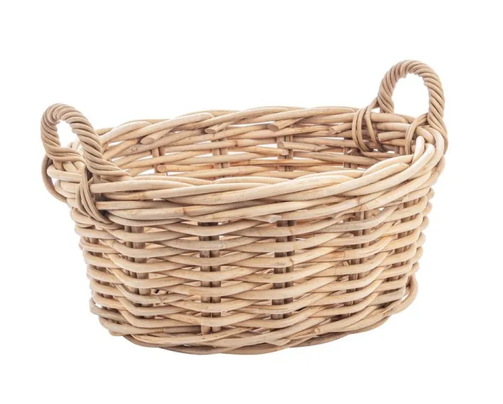 Bizzotto Ceste Decorative>CESTA 2M MALANG OVALE NATURALE