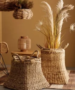 Bizzotto Ceste Decorative>CESTA 2M THIARA QU NATURALE 50X54H