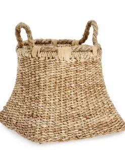 Bizzotto Ceste Decorative>CESTA 2M THIARA QU NATURALE 49X40H