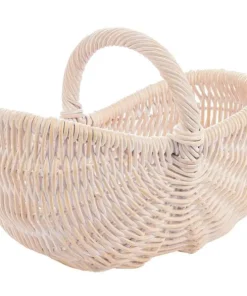 Bizzotto Ceste Decorative>CESTO 1M NARRA SBIANCATO