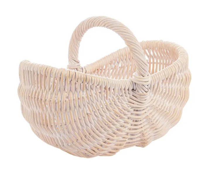 Bizzotto Ceste Decorative>CESTO 1M NARRA SBIANCATO