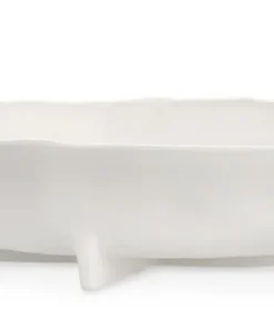 Bizzotto Coprivasi>CIOTOLA DECORATIVA HISAR BIANCO 31X30,5