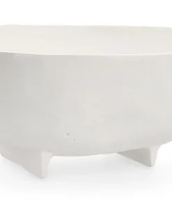 Bizzotto Coprivasi>CIOTOLA DECORATIVA HISAR BIANCO 26,5X27