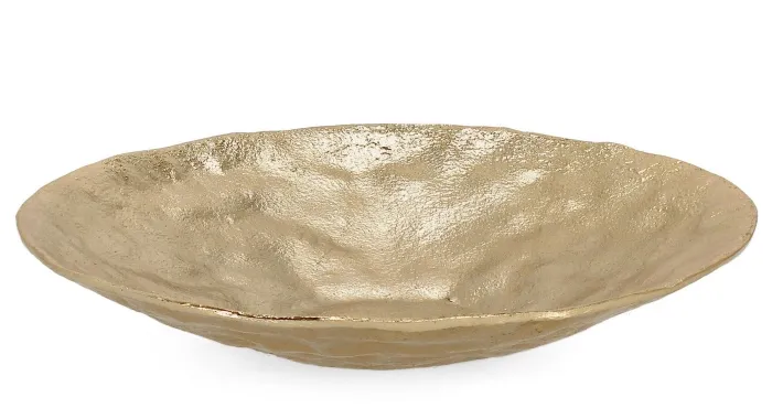 Bizzotto Vassoi E Centro Tavola>CIOTOLA DECORATIVA INDHUR TO ORO D31