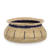 Bizzotto Ceste Decorative>CIOTOLA DECORATIVA NINH NATURALE BLU D17