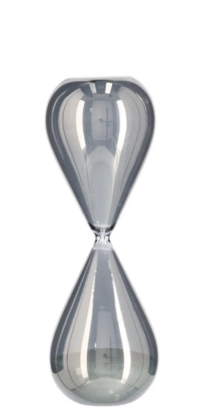 Bizzotto Oggettistica>CLESSIDRA KRONOS ARGENTO-BIANCO H29,3