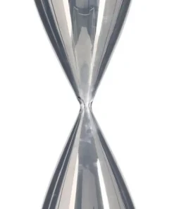 Bizzotto Oggettistica>CLESSIDRA KRONOS ARGENTO-BIANCO H39,7