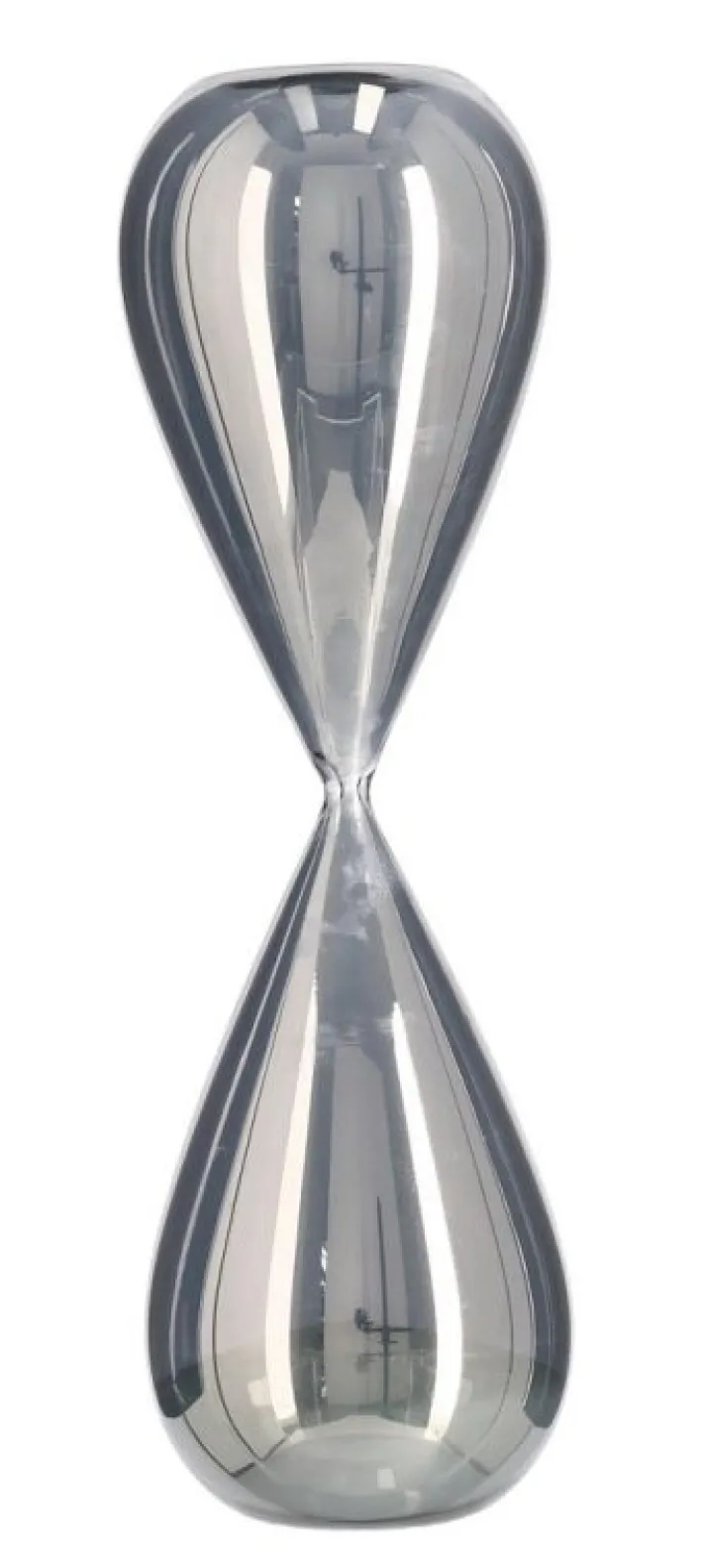Bizzotto Oggettistica>CLESSIDRA KRONOS ARGENTO-BIANCO H39,7