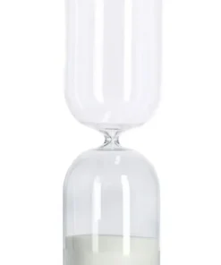 Bizzotto Oggettistica>CLESSIDRA KRONOS FUME'/TRAS-BIANCO H29,6