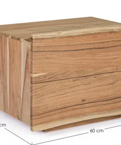 Bizzotto Comodini>COMODINO IN LEGNO - ARON