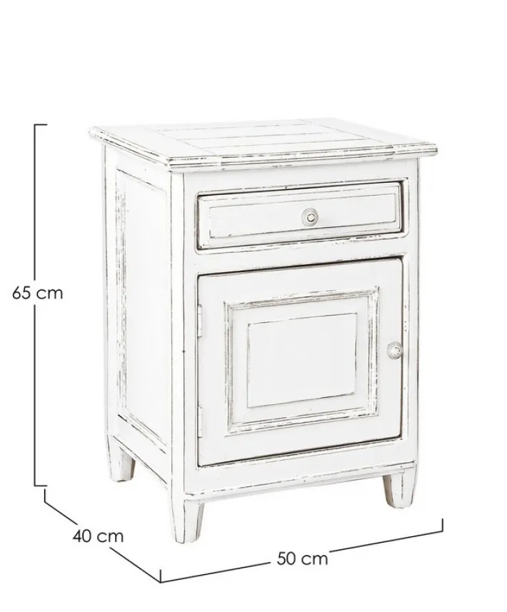 Bizzotto Comodini>COMODINO IN LEGNO - COLETTE