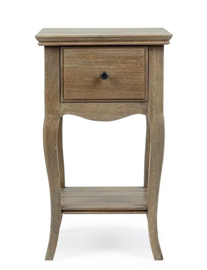 Bizzotto Comodini>COMODINO IN LEGNO - DOMITILLE