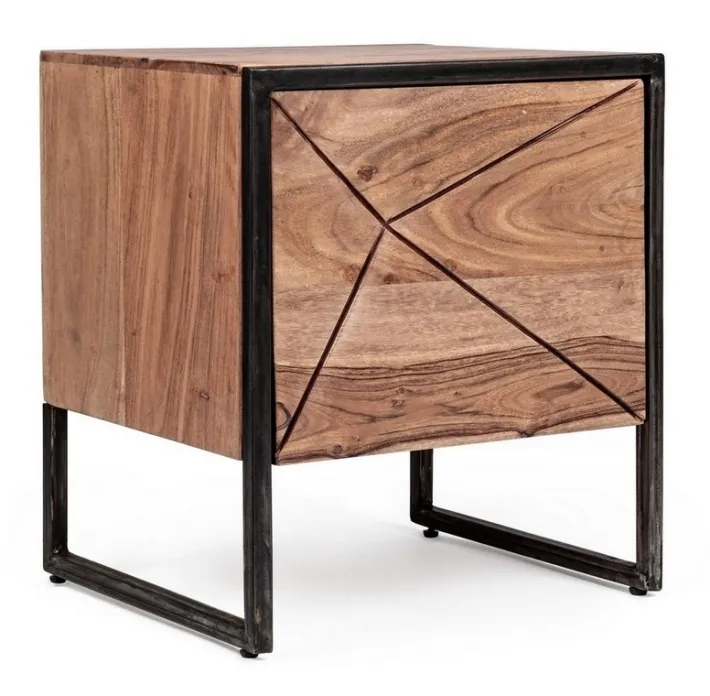 Bizzotto Comodini>COMODINO IN LEGNO - EGON