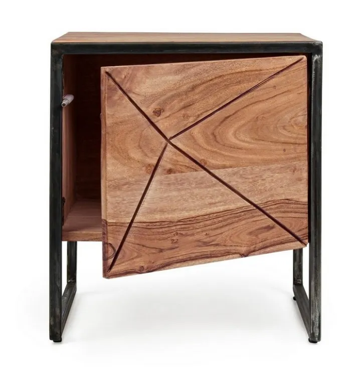Bizzotto Comodini>COMODINO IN LEGNO - EGON