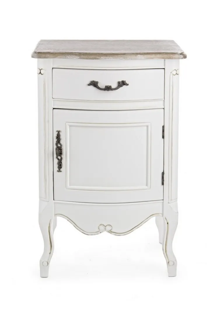 Bizzotto Comodini>COMODINO IN LEGNO - JUSTINE