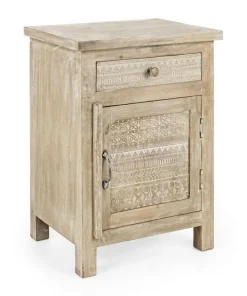 Bizzotto Comodini>COMODINO IN LEGNO - MAYRA