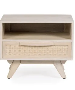 Bizzotto Comodini>COMODINO IN LEGNO - SAHANA