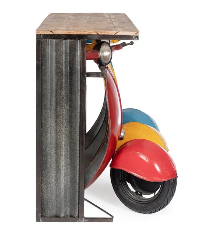 Bizzotto Carrelli Ed Espositori>CONSOLLE BAR TRIS VESPA COLOR