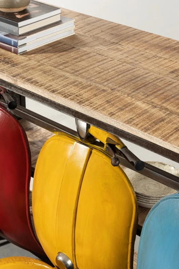Bizzotto Carrelli Ed Espositori>CONSOLLE BAR TRIS VESPA COLOR