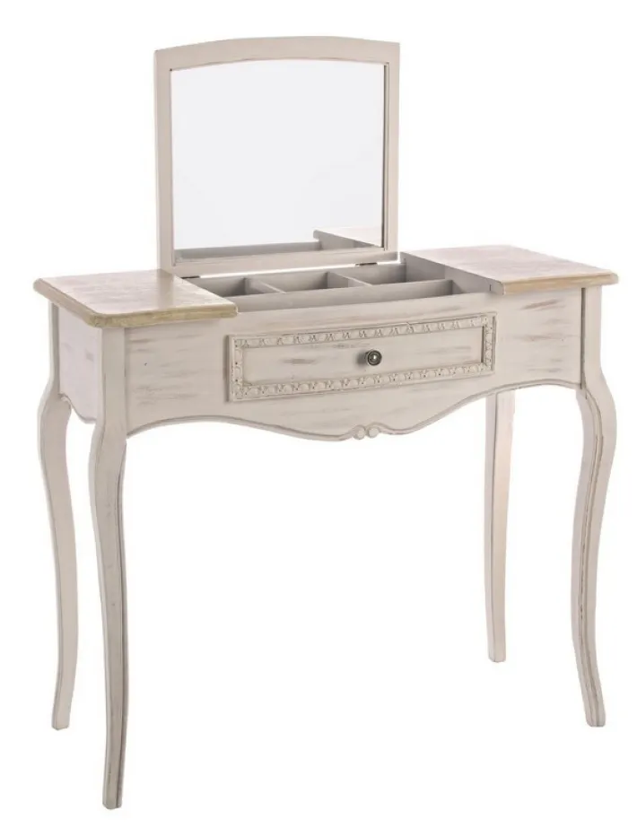 Bizzotto Consolle>CONSOLLE IN LEGNO CON SPECCHIO - CLARISSE