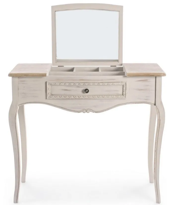 Bizzotto Consolle>CONSOLLE IN LEGNO CON SPECCHIO - CLARISSE