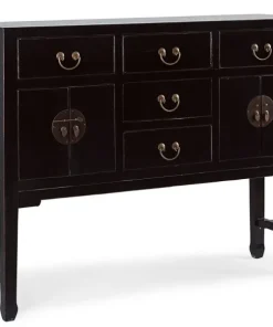 Bizzotto Consolle>CONSOLLE IN LEGNO NERO - JINAN