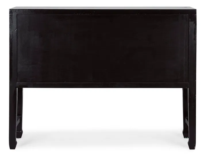 Bizzotto Consolle>CONSOLLE IN LEGNO NERO - JINAN