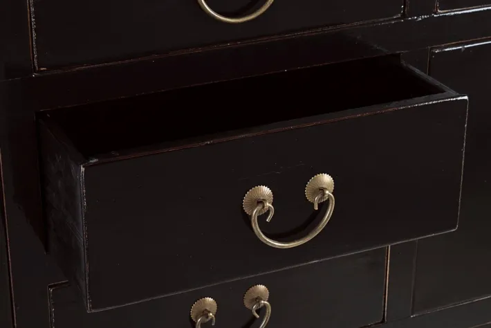 Bizzotto Consolle>CONSOLLE IN LEGNO NERO - JINAN