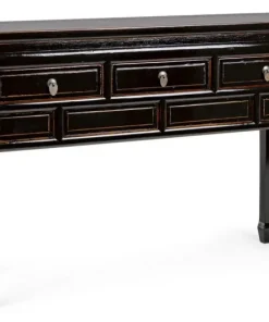 Bizzotto Consolle>CONSOLLE IN LEGNO NERO - JINAN