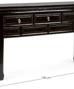 Bizzotto Consolle>CONSOLLE IN LEGNO NERO - JINAN