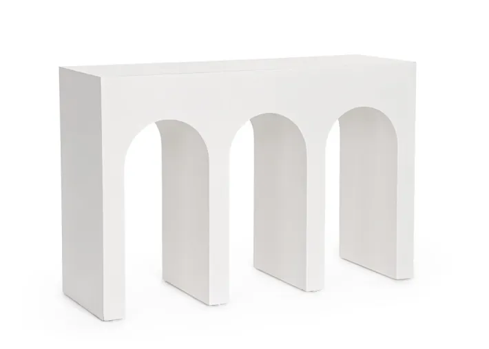Bizzotto Consolle>CONSOLLE RHOME RETT BIANCO