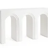 Bizzotto Consolle>CONSOLLE RHOME TWIN RETT BIANCO