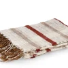 Bizzotto Coperte>COPERTA RAYRA NATURALE MARRONE 130X170