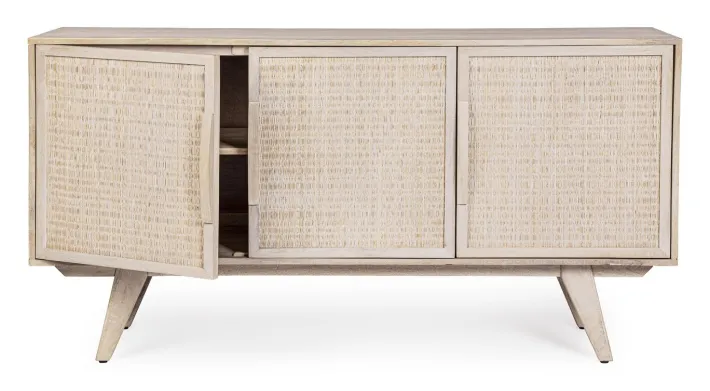 Bizzotto Credenze>CREDENZA 3 ANTE IN LEGNO - SAHANA