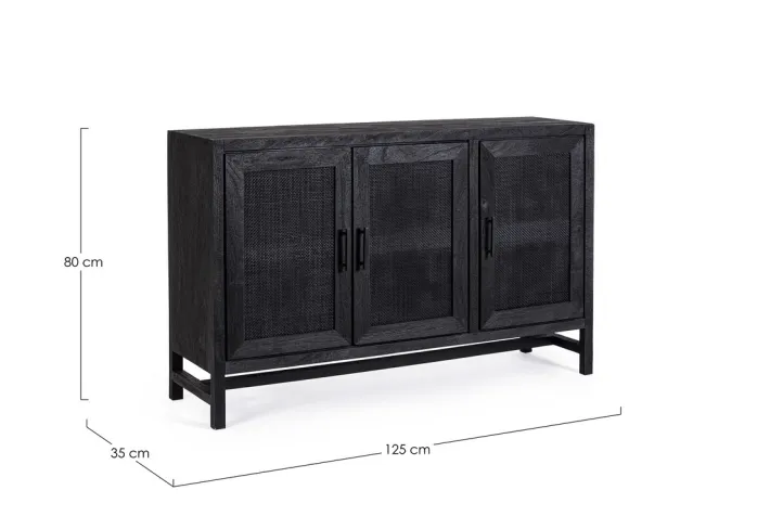 Bizzotto Credenze>CREDENZA 3 ANTE IN LEGNO - WESTON