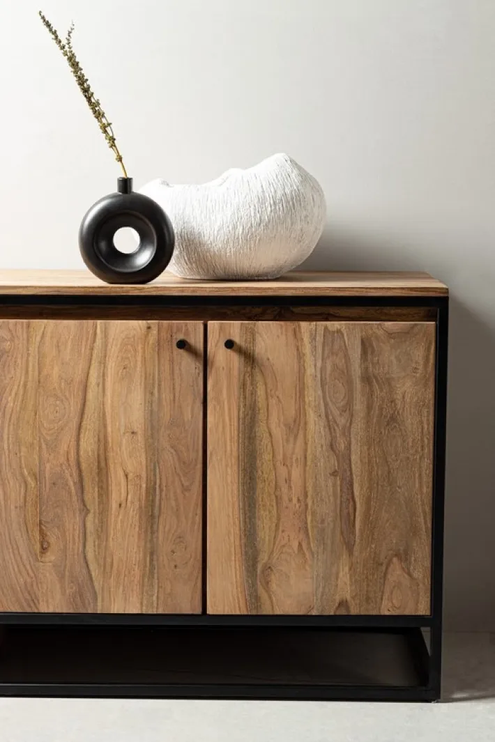 Bizzotto Credenze>CREDENZA 4 ANTE IN LEGNO SHEESHAM - NARTAN