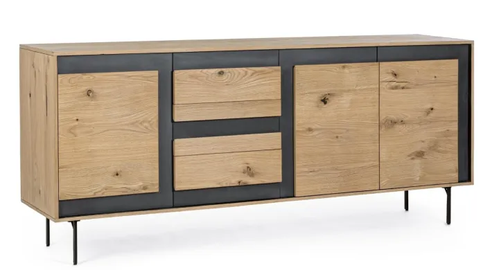 Bizzotto Credenze>CREDENZA 3 CASSETTI IN LEGNO - STANWOOD