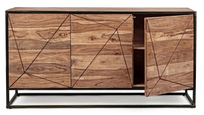 Bizzotto Credenze>CREDENZA IN LEGNO 3 ANTE - EGON