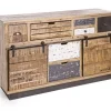 Bizzotto Credenze>CREDENZA IN LEGNO 2 ANTE - TUDOR