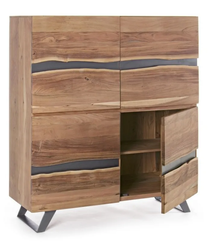 Bizzotto Credenze>CREDENZA IN LEGNO 2 ANTE - ARON