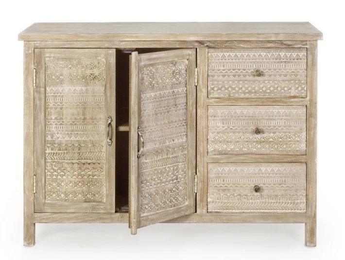 Bizzotto Credenze>CREDENZA IN LEGNO 2 ANTE - MAYRA