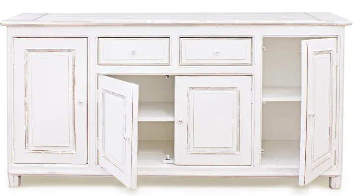 Bizzotto Credenze>CREDENZA IN LEGNO 4 ANTE - COLETTE