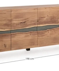 Bizzotto Credenze>CREDENZA IN LEGNO 4 ANTE - ARON