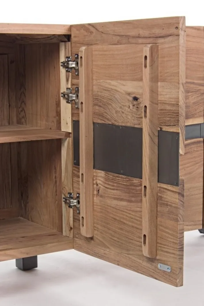 Bizzotto Credenze>CREDENZA IN LEGNO 4 ANTE - ARON
